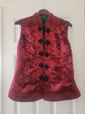 Traditional Chinese Asian Vest -